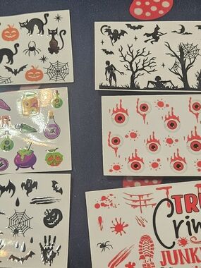 Halloween/funny Cup Decals!